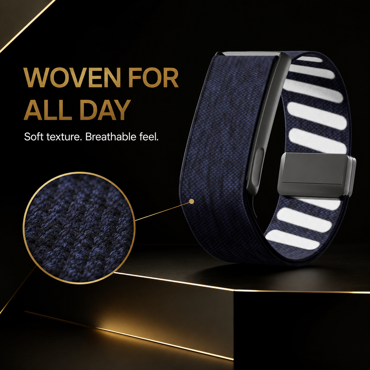 Avontic MagWeave Magnetic Nylon Band for WHOOP 5.0 — product view 17