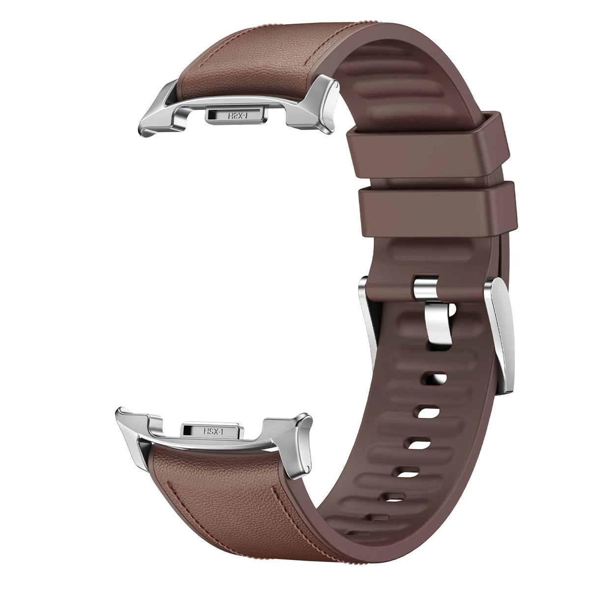 Avontic DuoTexture Brown watch band product image on white background