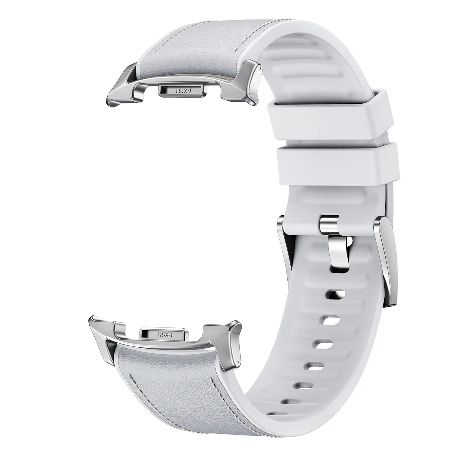 Avontic DuoTexture Grey watch band product image on white background