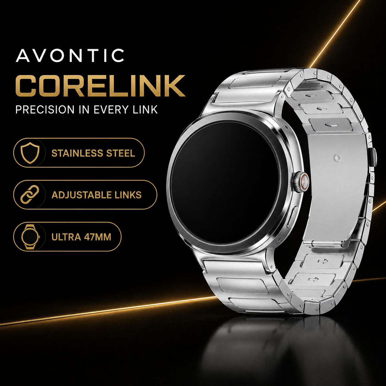 Avontic TitanLink feature graphic: Precision Every Link