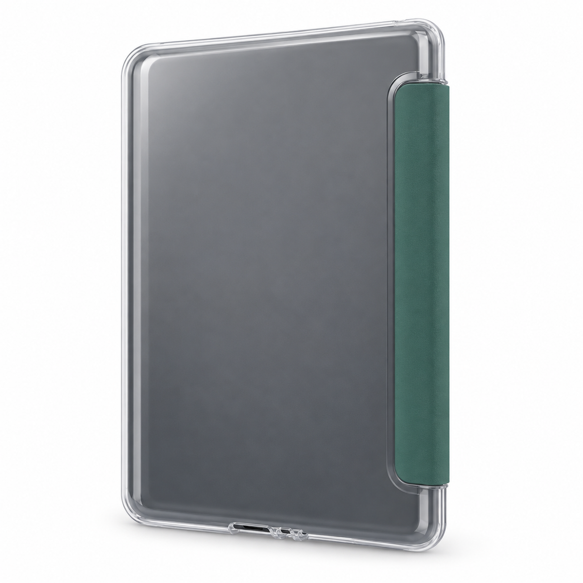 PageGuard Crystal Cover — transparent rear shell and attached hinge