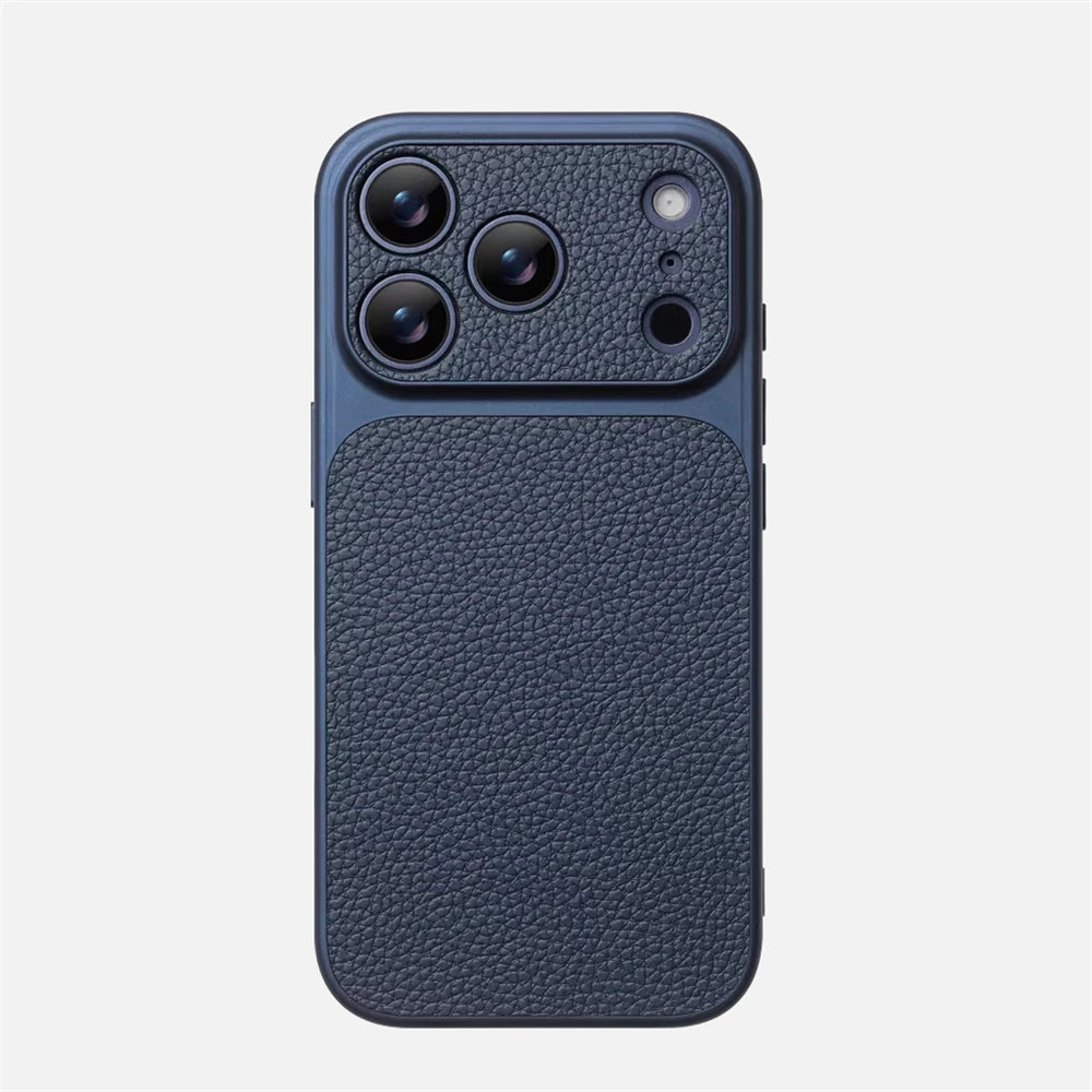 Avontic PebbleCraft Blue Textured Case — iPhone 18 Pro, iPhone 18 Pro Max