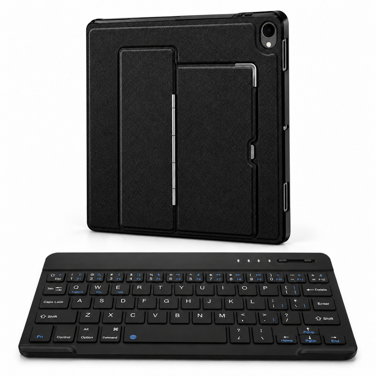 RhinoGuard Pivot Slim WorkForce — Galaxy Tab S12+ (2026) — protective case with separate black 10-inch wireless keyboard
