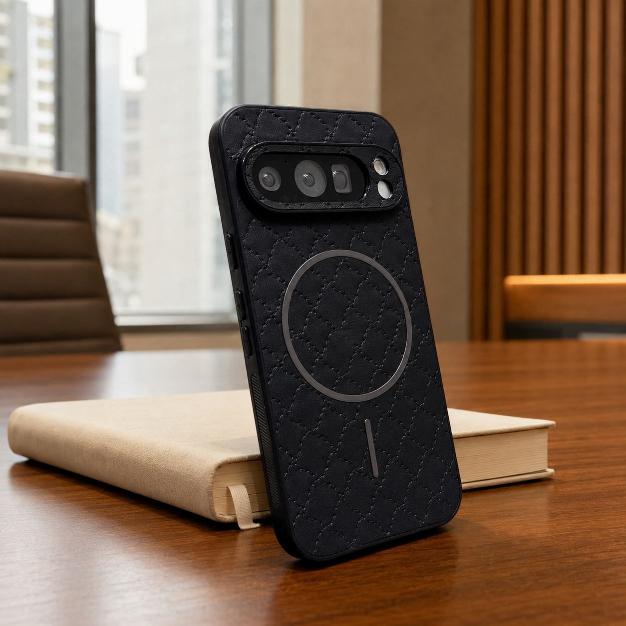 Avontic QuiltLuxe Google Pixel case lifestyle product image