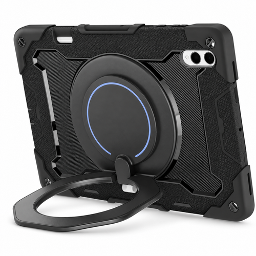 RhinoGuard Orbit 360 — Galaxy Tab S12 Ultra — Midnight Black