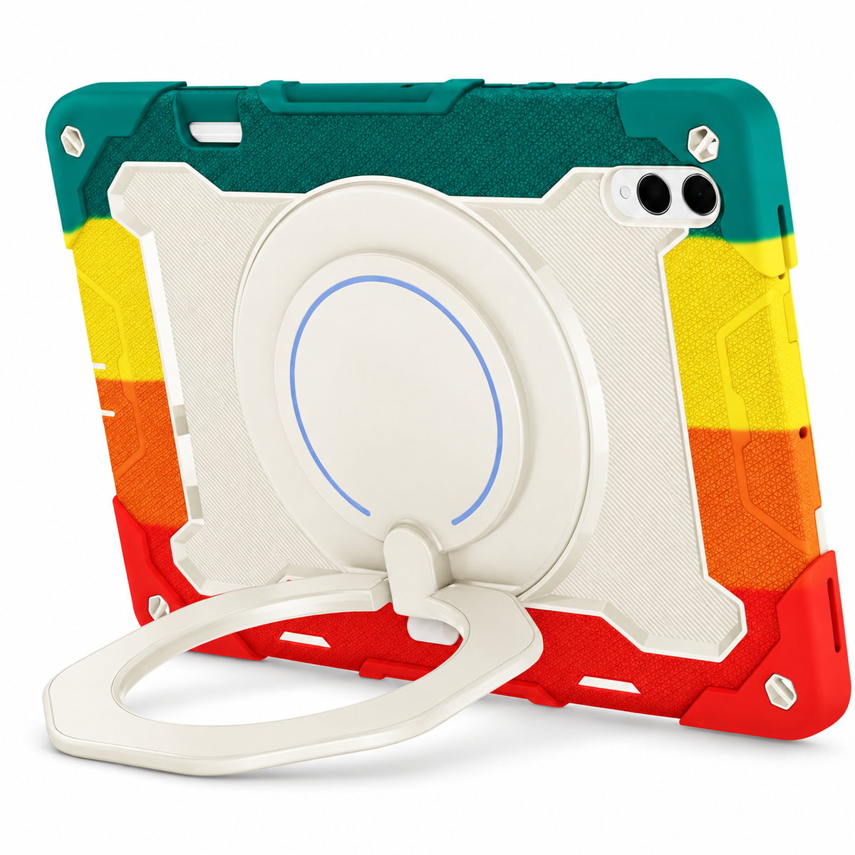 RhinoGuard Orbit 360 — Galaxy Tab S12 Ultra — Sunset Colorblock