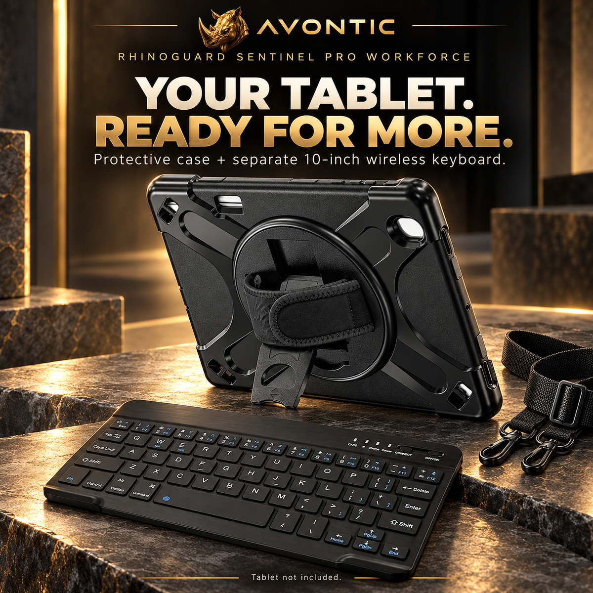 RhinoGuard Sentinel Pro WorkForce — product benefits 1 — Avontic gold rhino branding