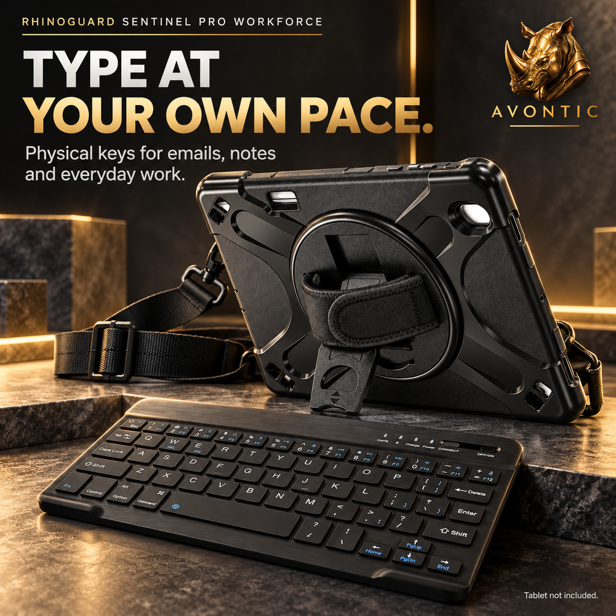 RhinoGuard Sentinel Pro WorkForce — product benefits 3 — Avontic gold rhino branding