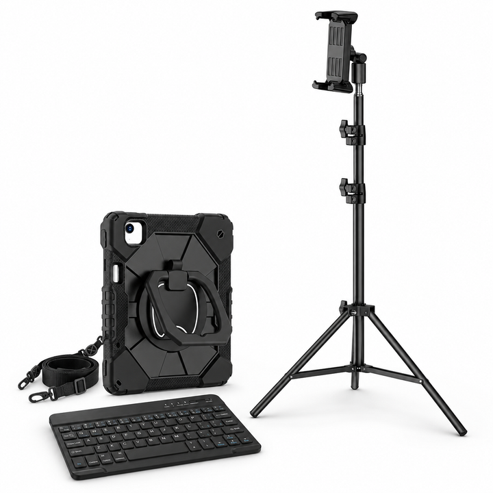 RhinoGuard ArmorPro WorkForce Floor complete kit in Black; iPad not included