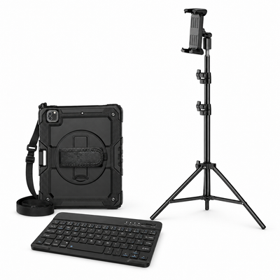 RhinoGuard Pro WorkForce Floor — iPad Case + Keyboard + Stand Bundle