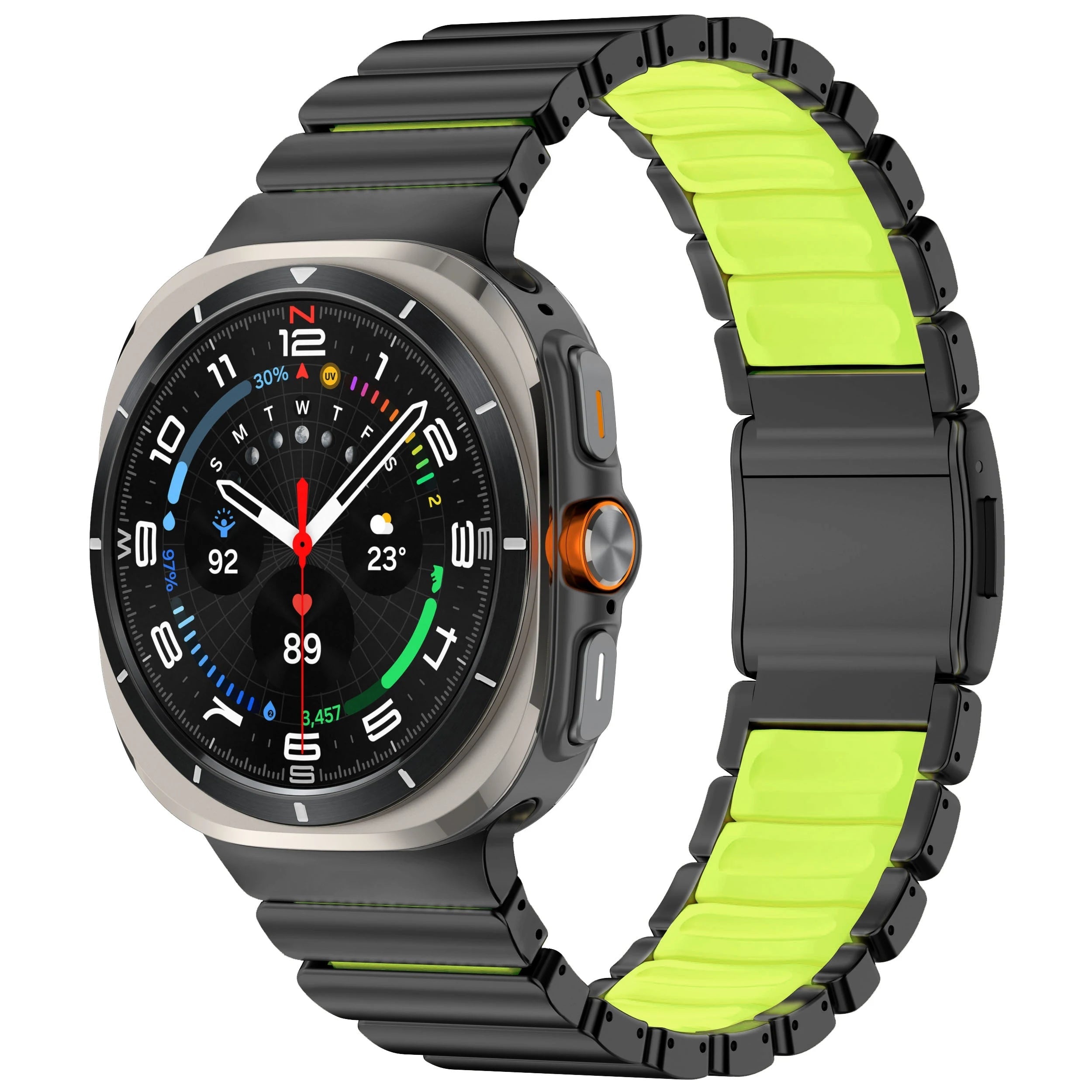 Avontic TitanFlex™ Titanium-Fluororubber Magnetic Band for Galaxy Watch9, Watch8, Watch8 Classic & Ultra2 — product view 4