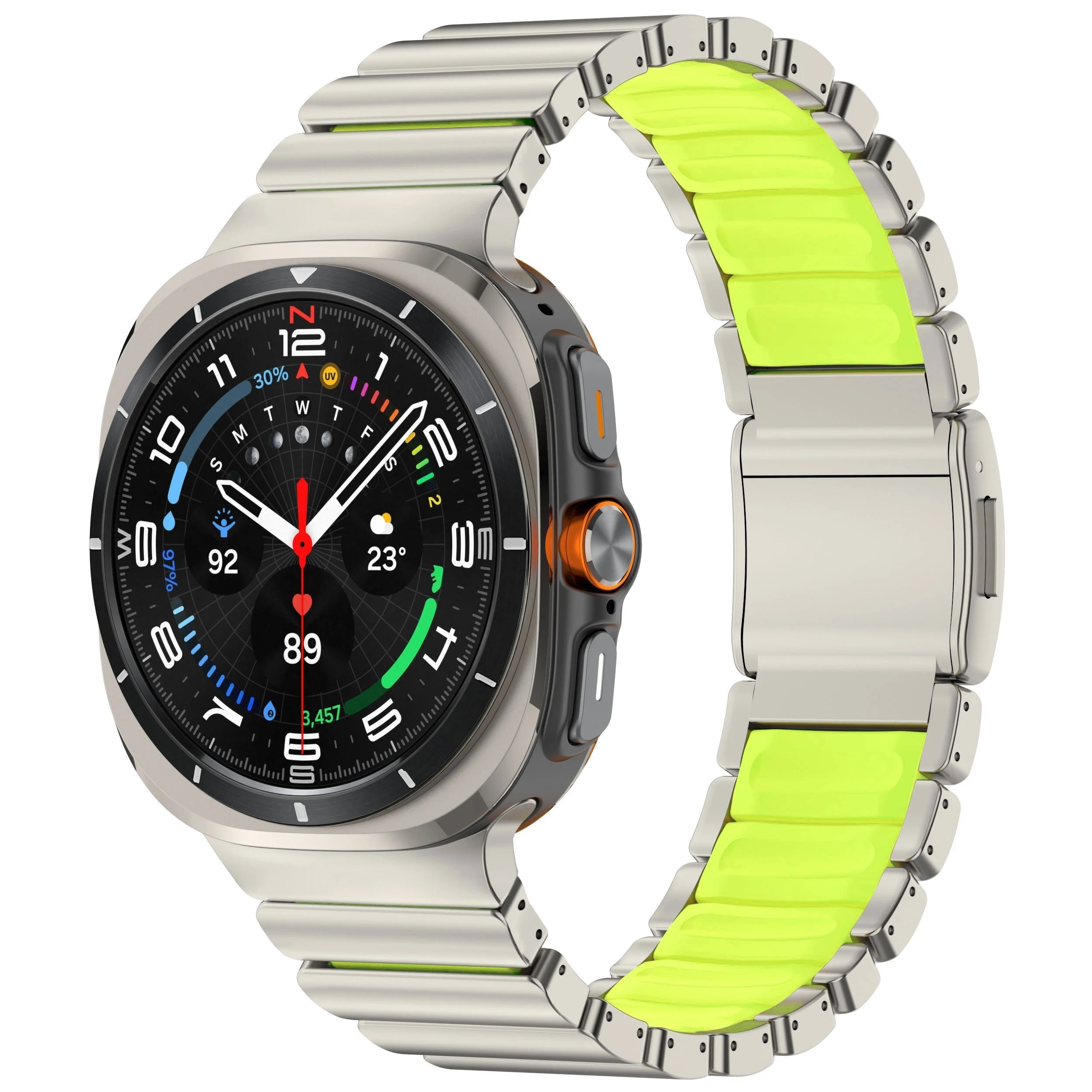 Avontic TitanFlex™ Titanium-Fluororubber Magnetic Band for Galaxy Watch9, Watch8, Watch8 Classic & Ultra2 — product view 8