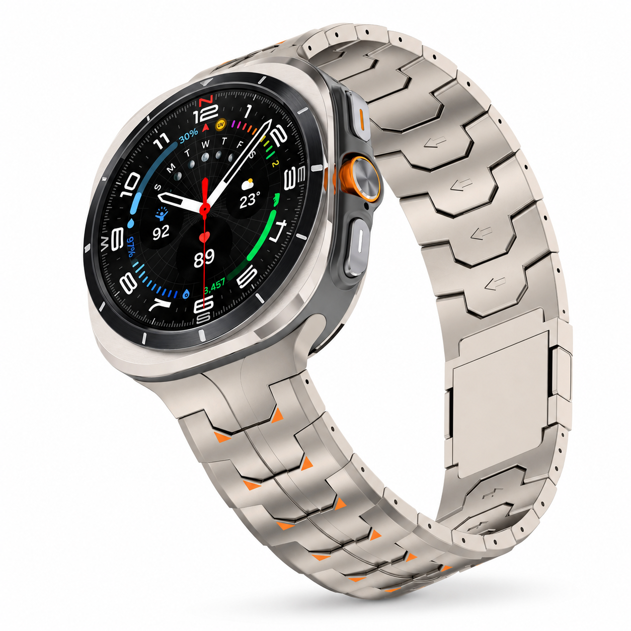 Avontic TitanMag™ Magnetic Titanium Band for Galaxy Watch9, Watch8, Watch8 Classic & Ultra2 — product view 2