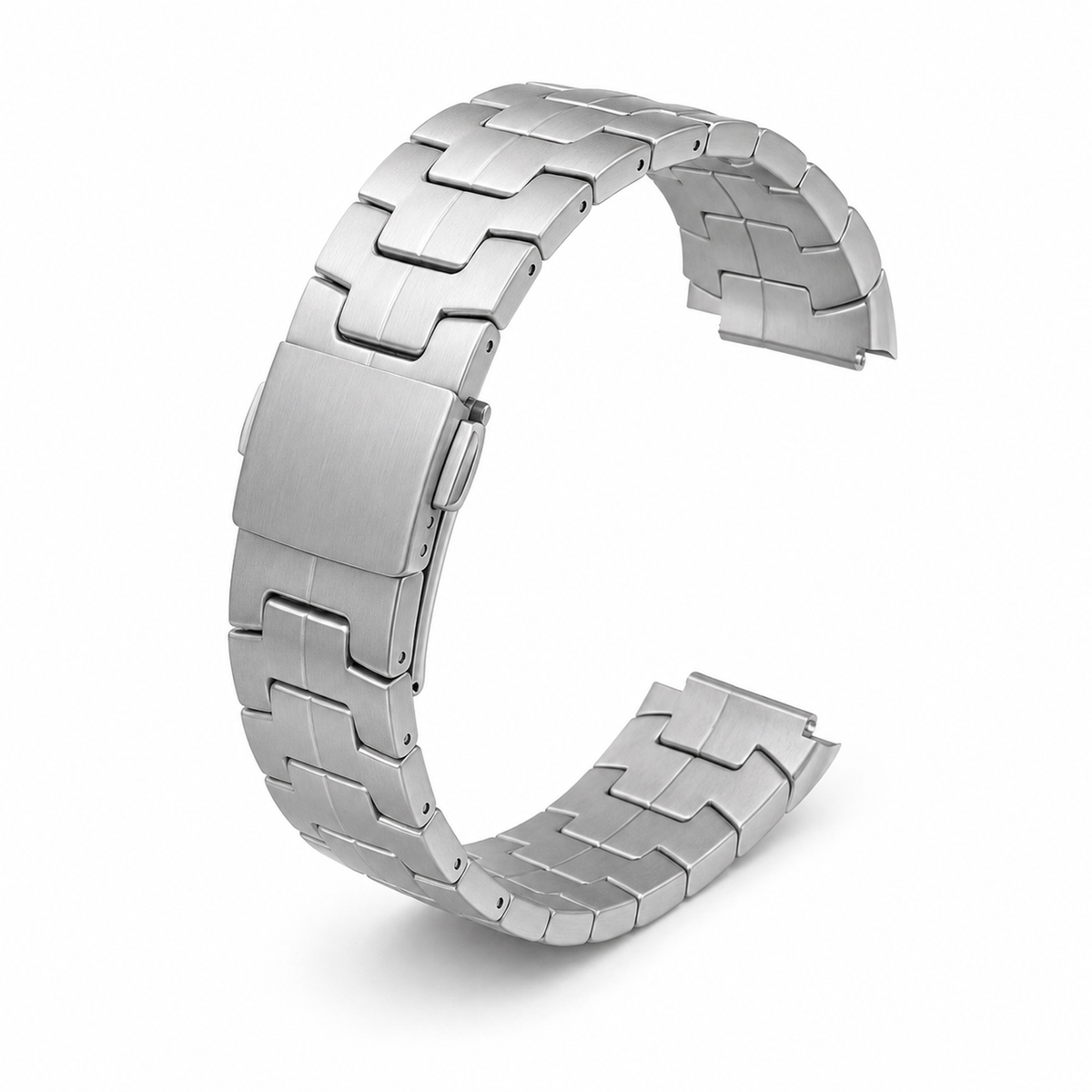 TitanForge Vector Pro Titanium Band in Natural Titanium for Samsung Galaxy Watch9, Watch8 Classic and Galaxy Watch Ultra2
