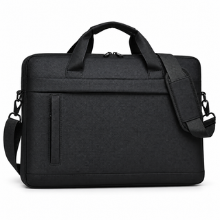 Avontic WorkForce Transit tablet and tech carry bag in Black with grab handles and detachable shoulder strap