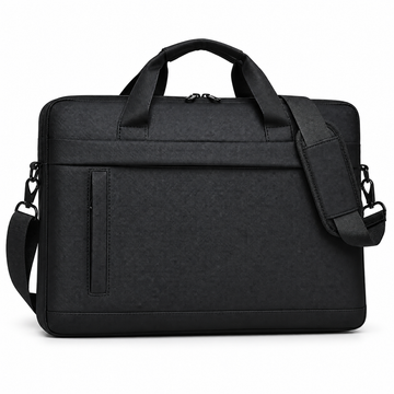 Avontic WorkForce Transit tablet and tech carry bag in Black with grab handles and detachable shoulder strap