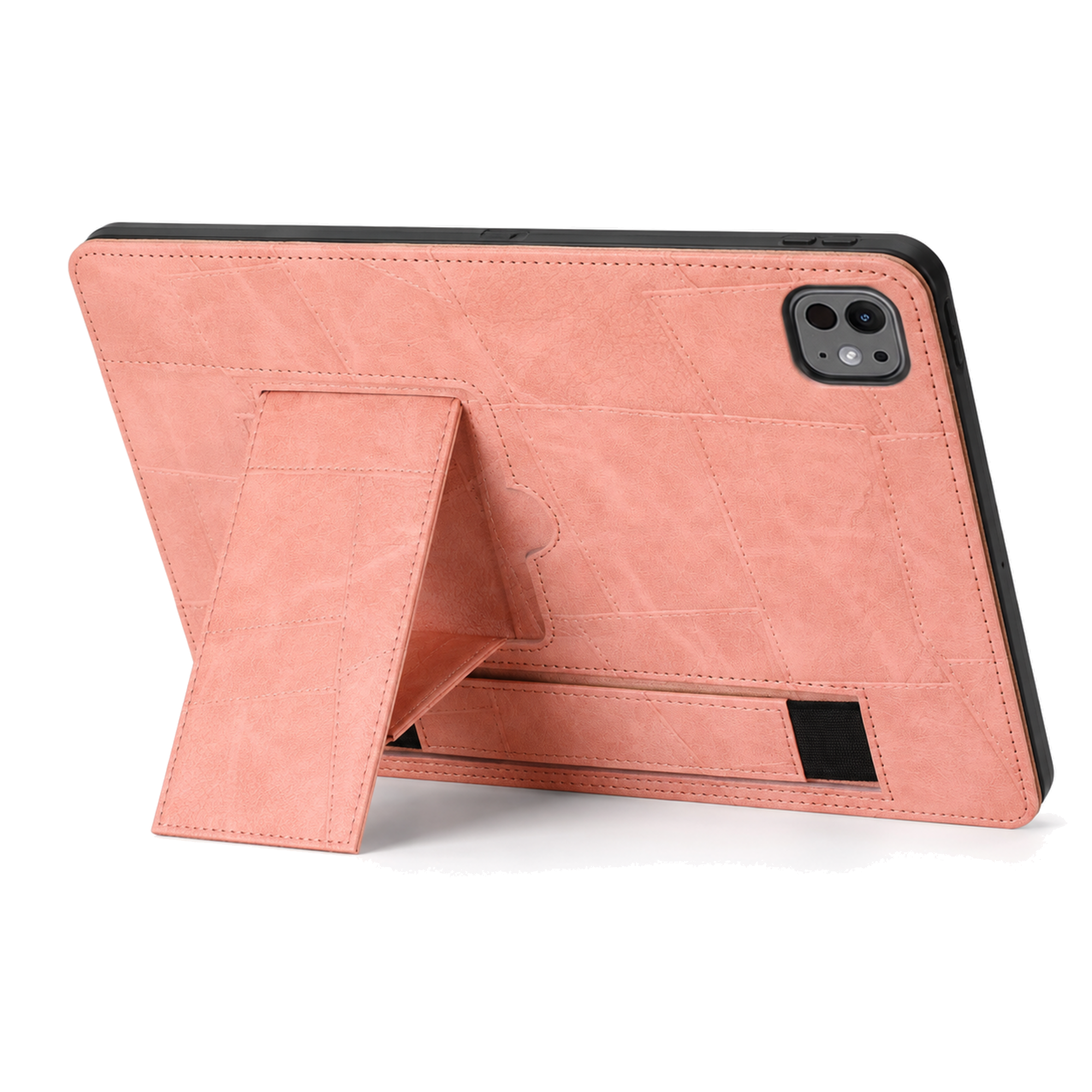 CrestFolio ExecutiveGrip Leather-Finish Hand-Strap Case for iPad — product view 5