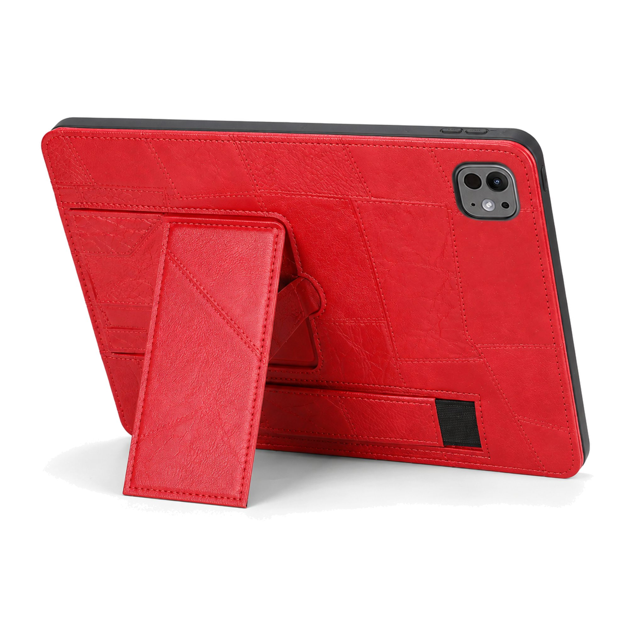 CrestFolio ExecutiveGrip Leather-Finish Hand-Strap Case for iPad — product view 4