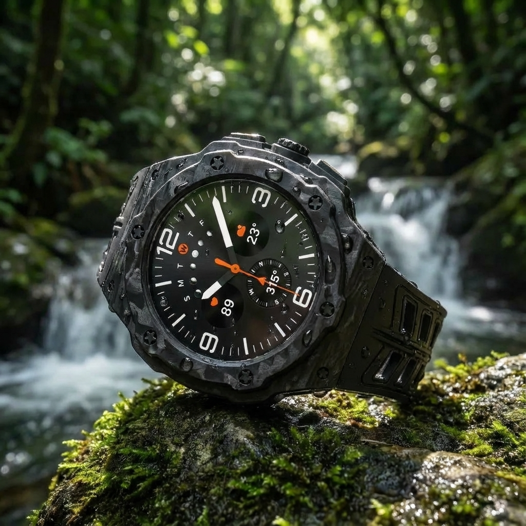 Galaxy Ultra Carbon Fiber Band & Case Combo - Premium Protection for Samsung Galaxy Watch 7 Ultra 47mm