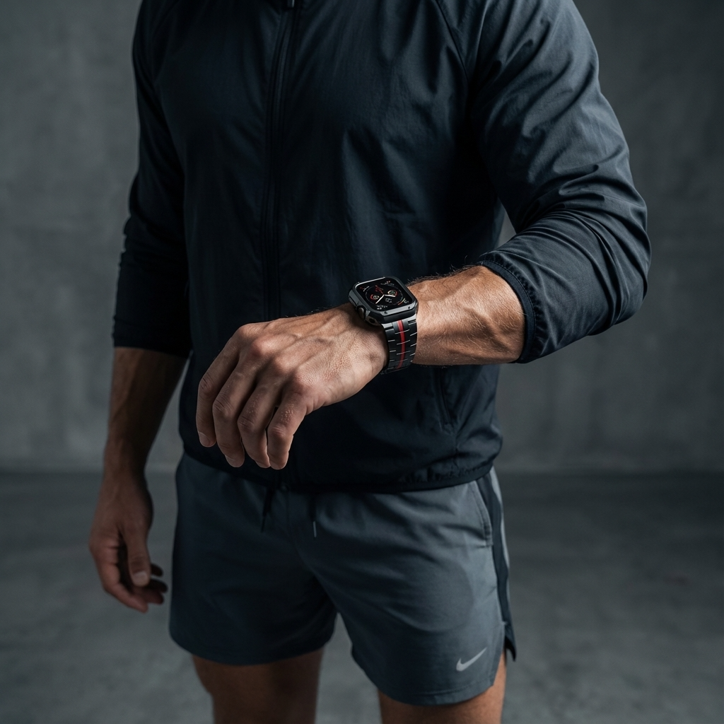 TitaniumGuard Ascend Series – Titanium Band & Protective Case for Apple Watch Ultra & Series 11/10/9/8/7