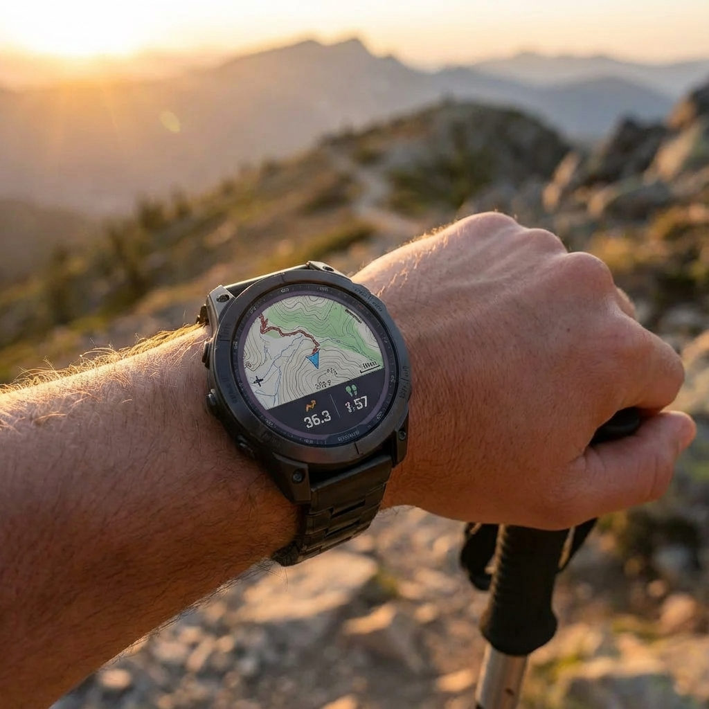 GarminGuard Titanium Elite Band – Precision Crafted for Garmin 22mm 26mm