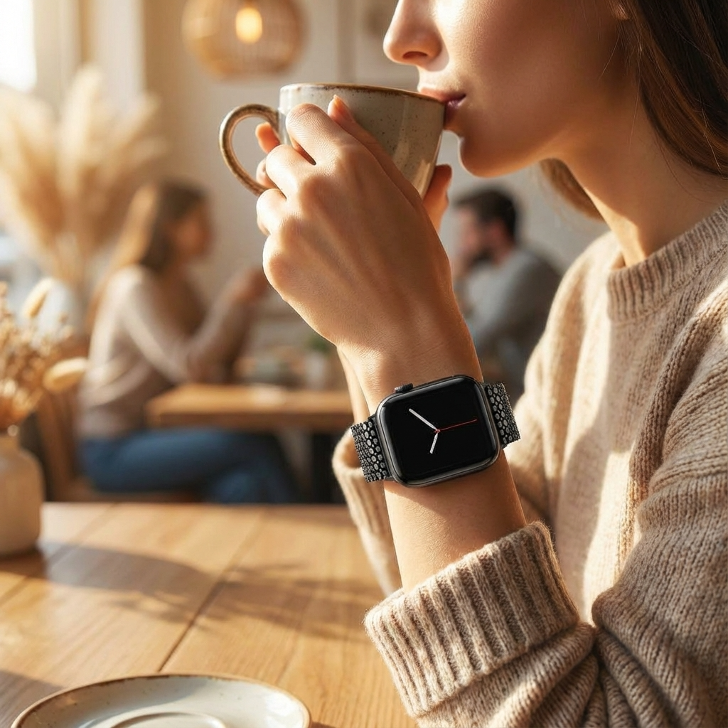 SteelFlex Magnetic Link Band for Apple Watch