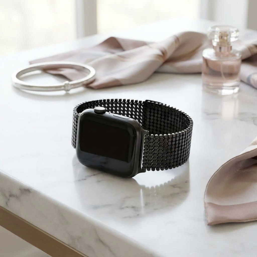 SteelFlex Magnetic Link Band for Apple Watch