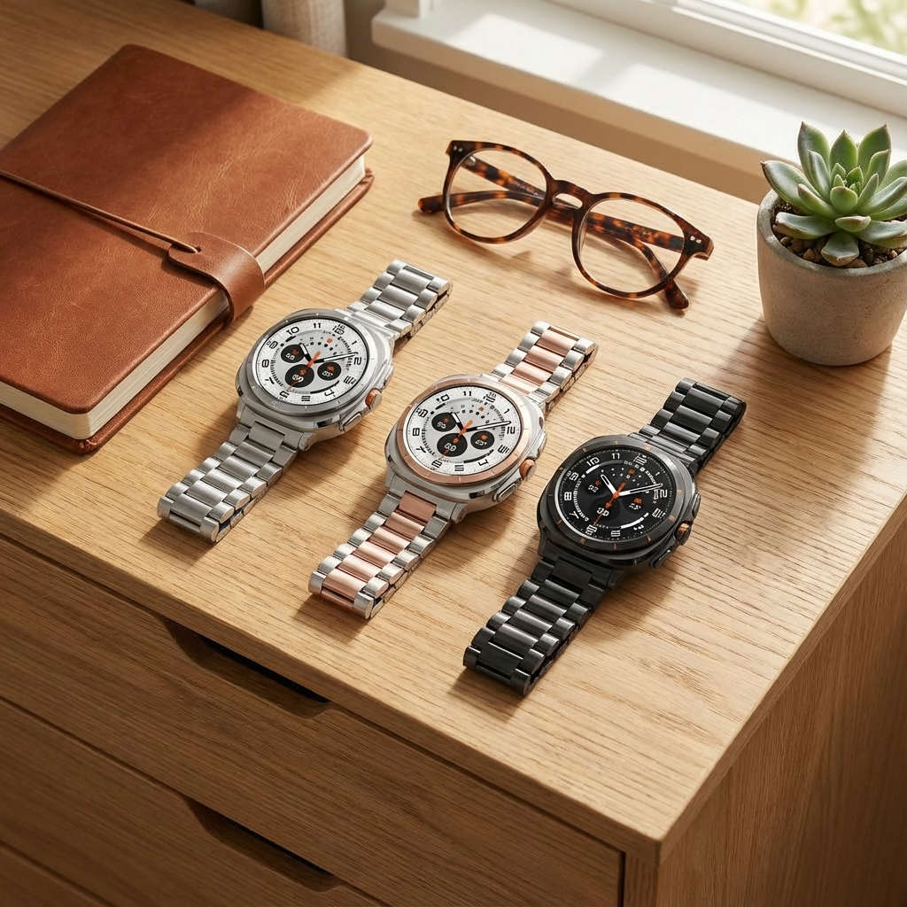 PrestigeLink Stainless Steel Band for Samsung Galaxy Watch Ultra 47mm