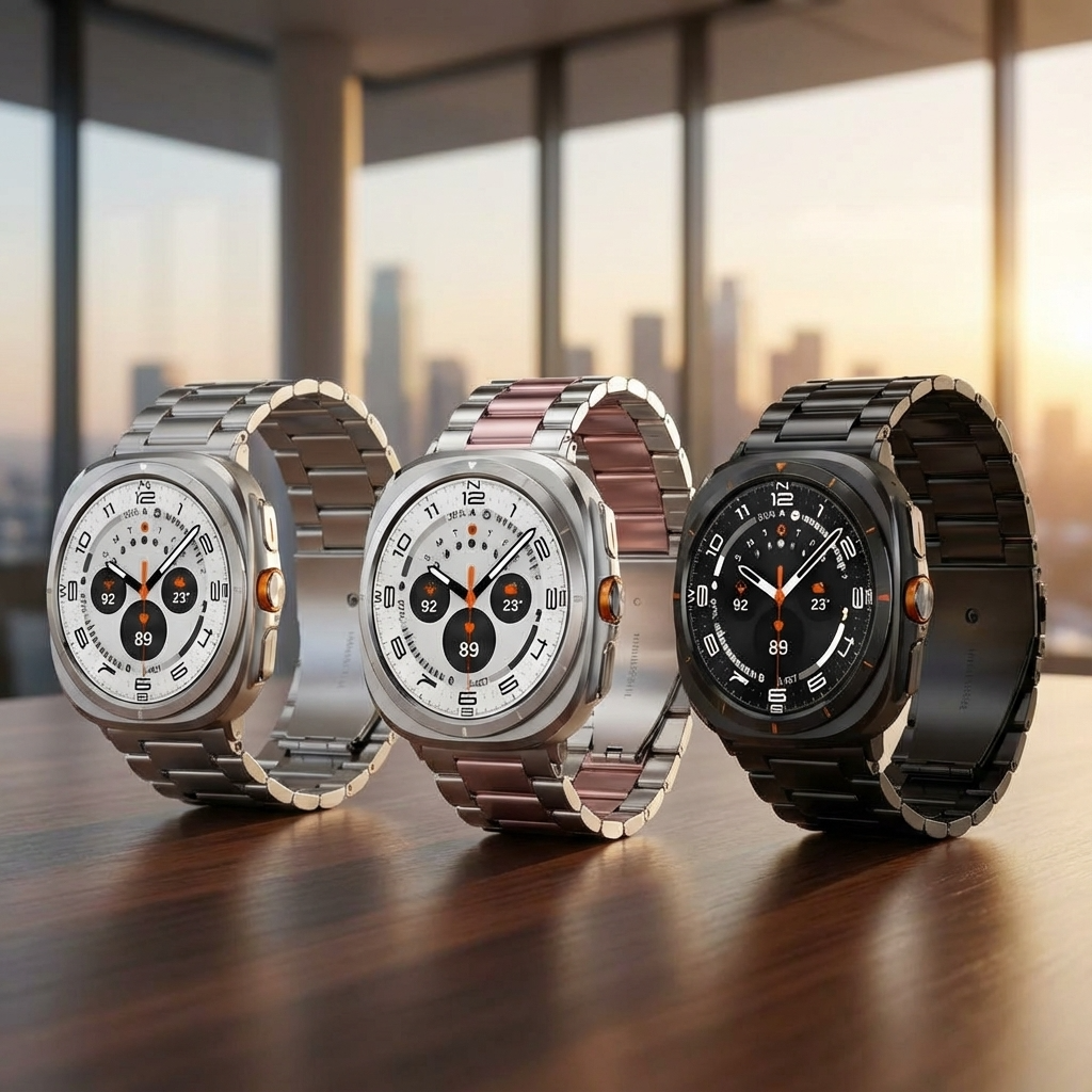 PrestigeLink Stainless Steel Band for Samsung Galaxy Watch Ultra 47mm