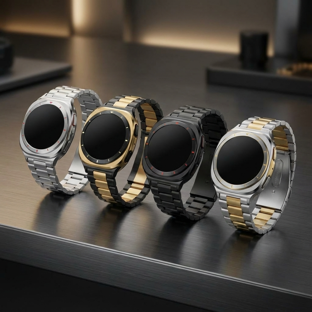 TitaniumGuard Pro Bundle: Precision Band & Case for Galaxy Watch Ultra