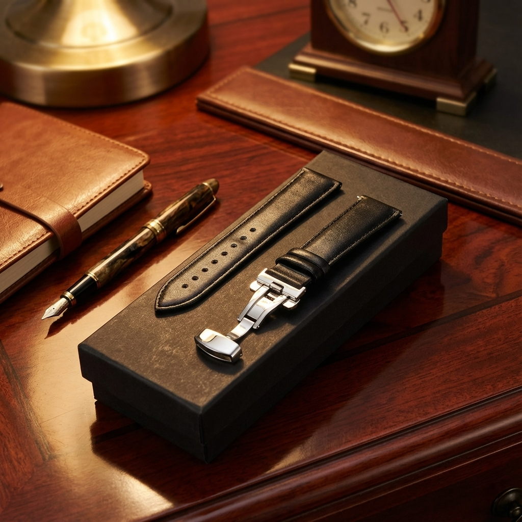 LuxeLeather Genuine Calfskin Watchband