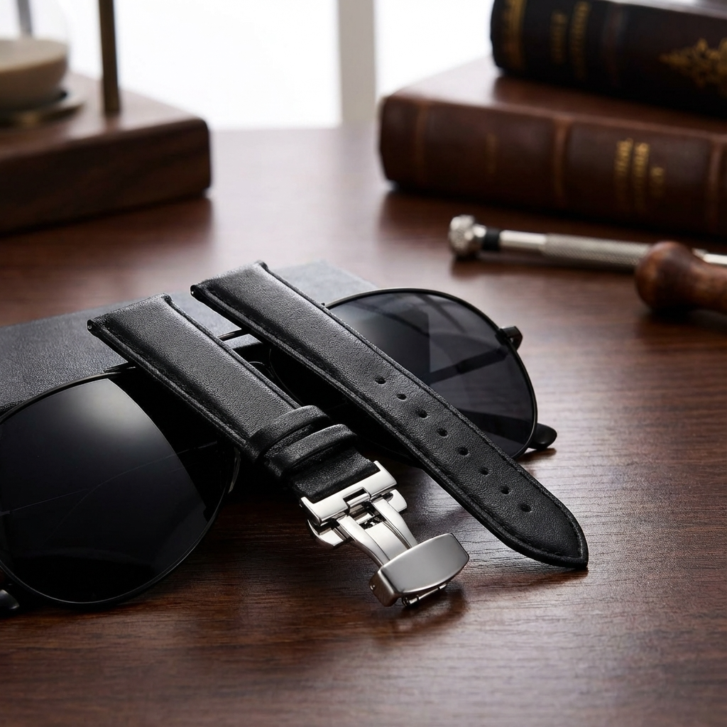 LuxeLeather Genuine Calfskin Watchband
