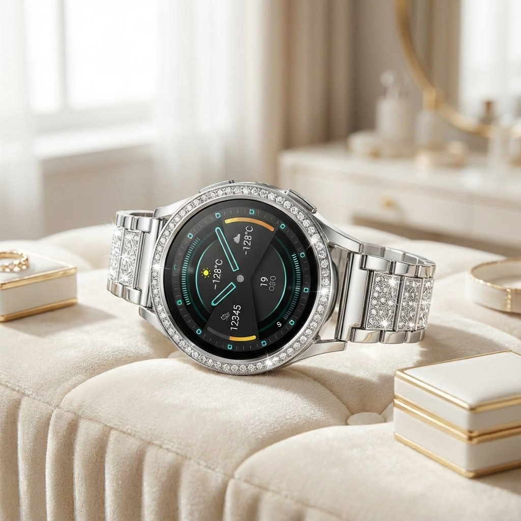 Diamond Luxe Band & Case Set for Samsung Galaxy Watch