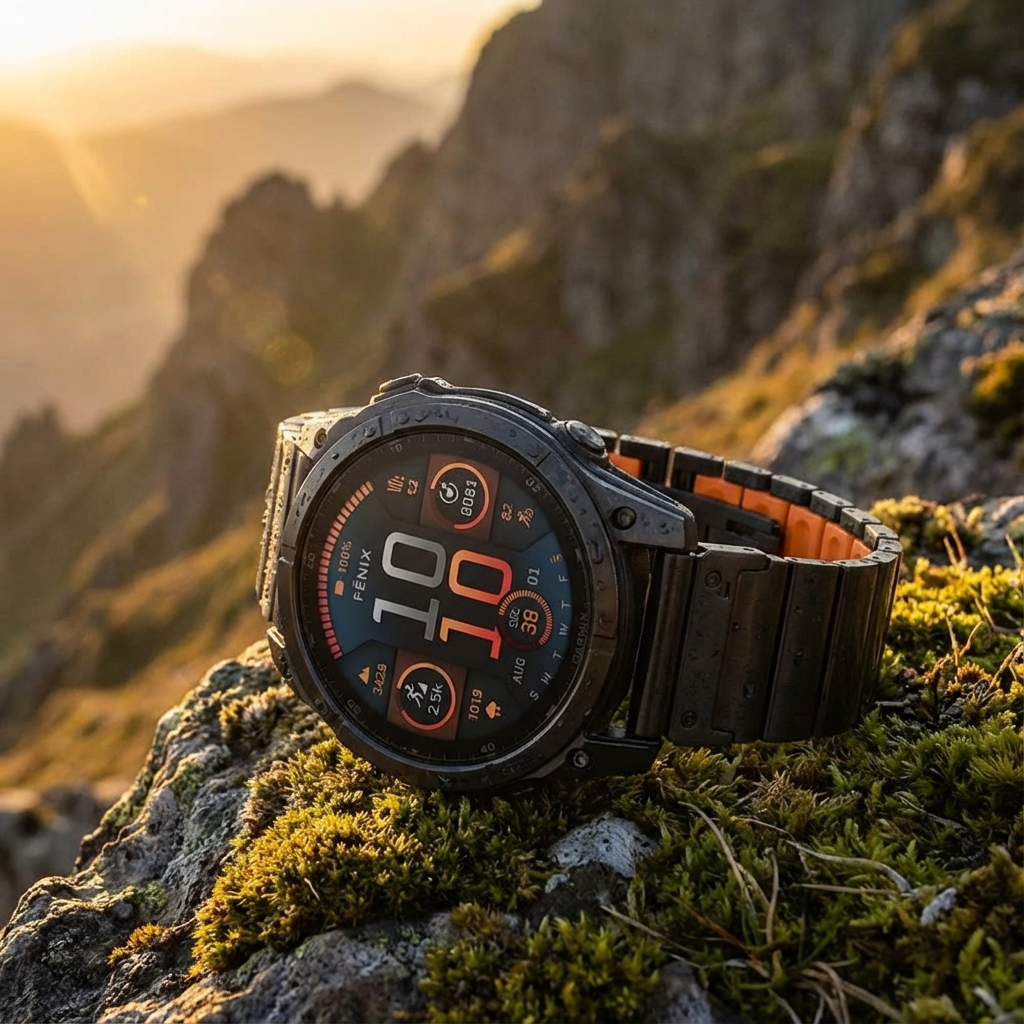 TitaniumGuard 26X ProLink Band for Garmin Fenix 8, 8X, 7X, Enduro 3, Mk3i & Instinct 2X