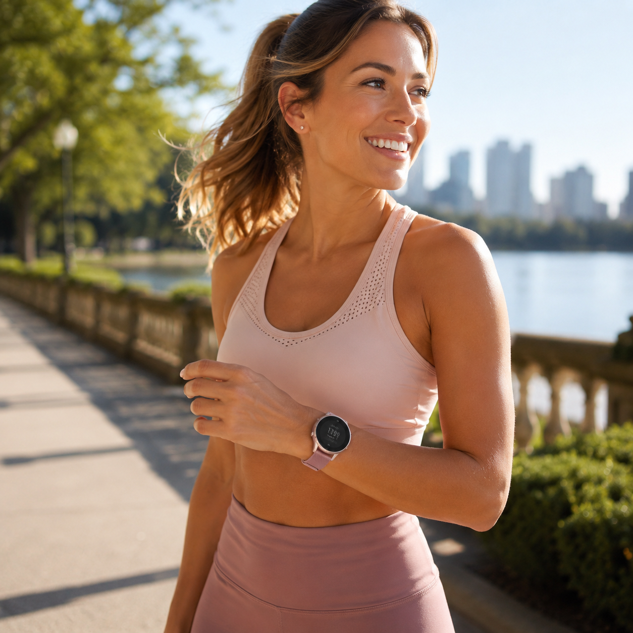 LuxeMesh Milanese Loop Metal Band for Garmin Venu Watch