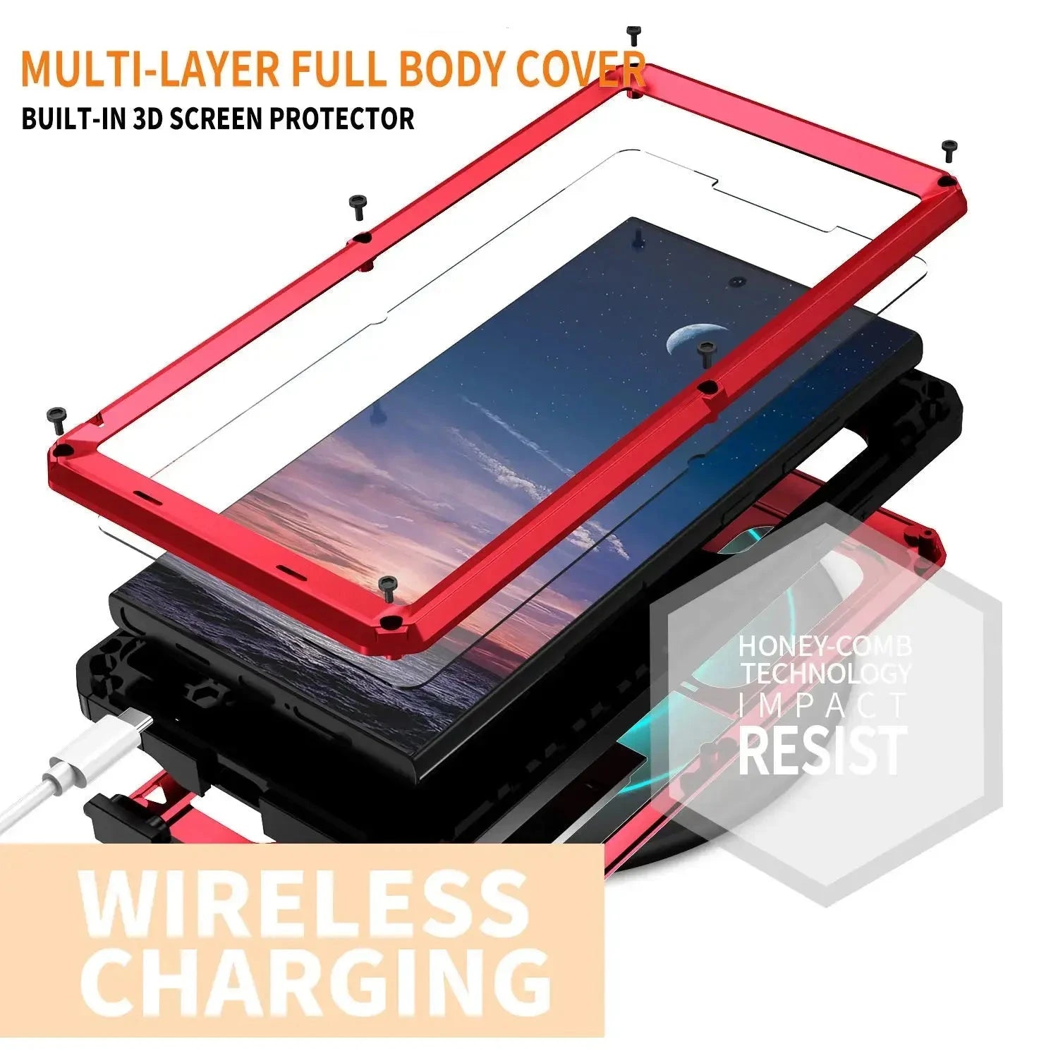 TitaniumShield 360 Flex+ For Samsung Galaxy S24 | S24 Plus | S24 Ultra — product view 8