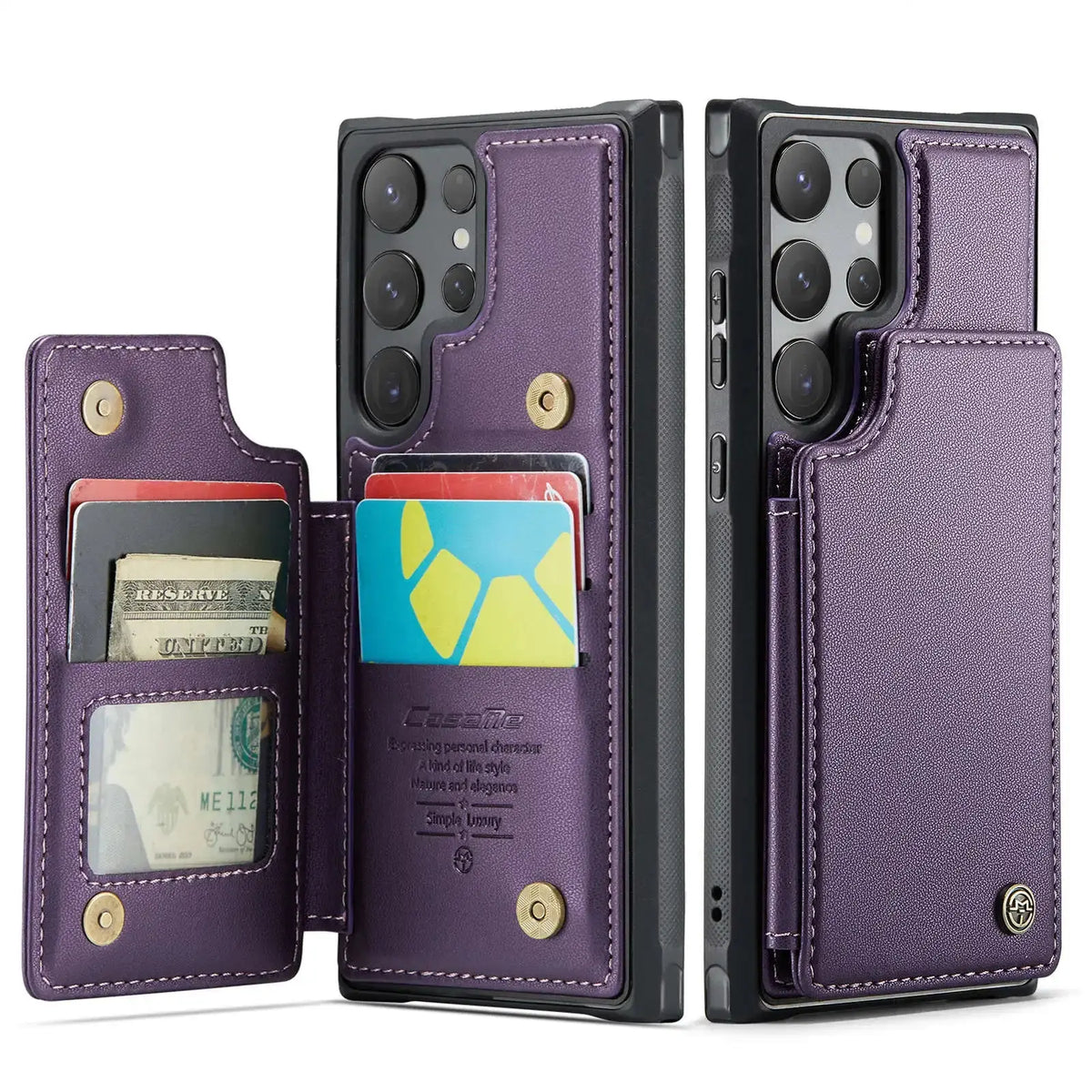 RoyalLeather SecureHold Series For Samsung Galaxy S24 | S24 Plus | S24 Ultra - Avontic