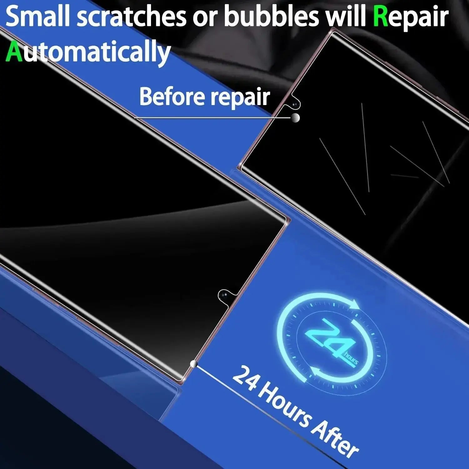 GuardianView PrivacyGuard for Samsung Galaxy S24 Screen Protector — product view 5