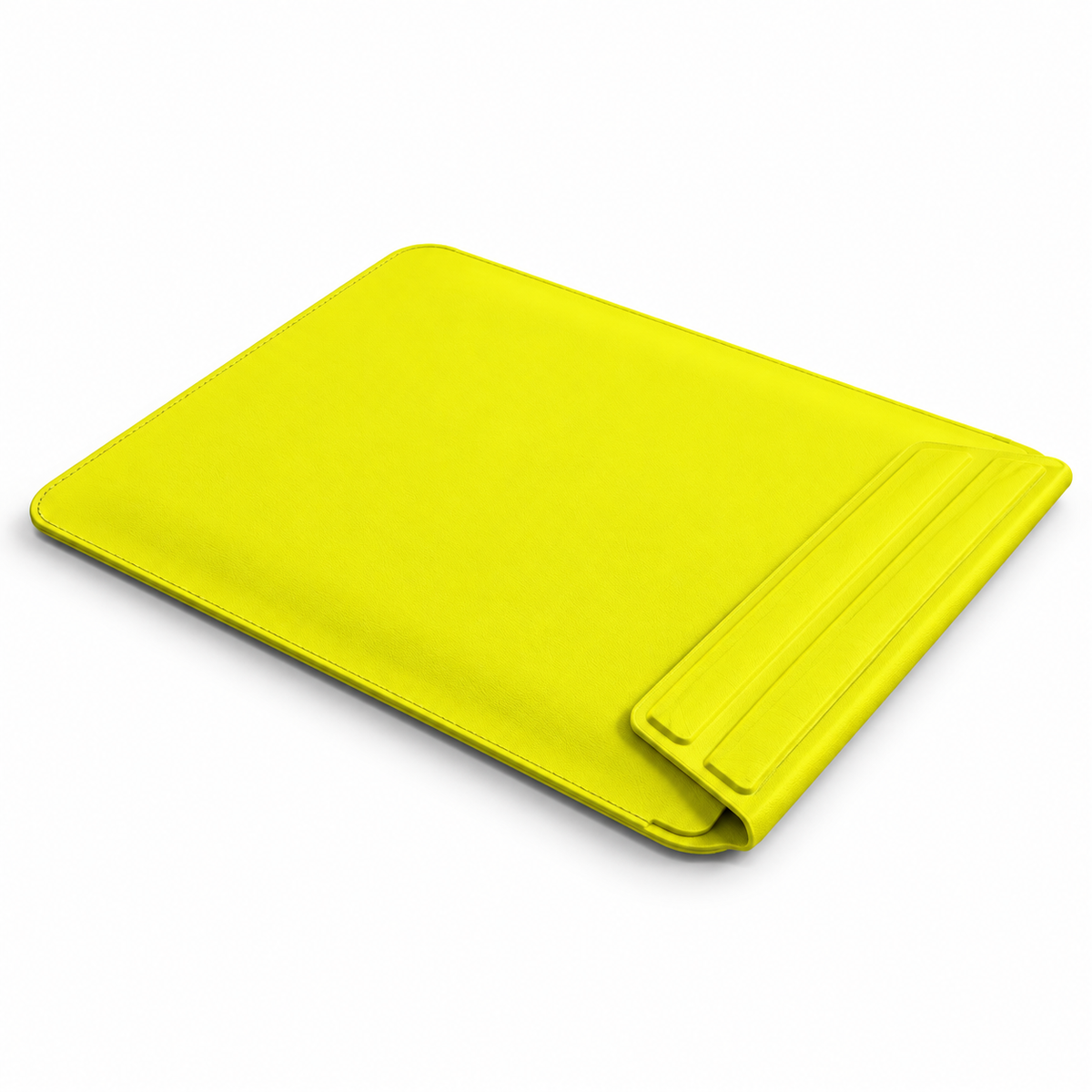 Avontic FormaLift Air iPad sleeve and folding stand Lemon Yellow
