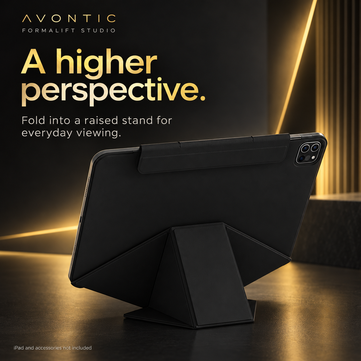 Avontic FormaLift Studio magnetic stand iPad case — feature-01