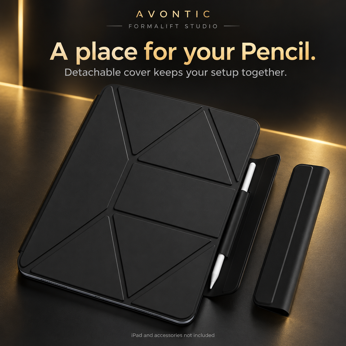 Avontic FormaLift Studio magnetic stand iPad case — feature-03
