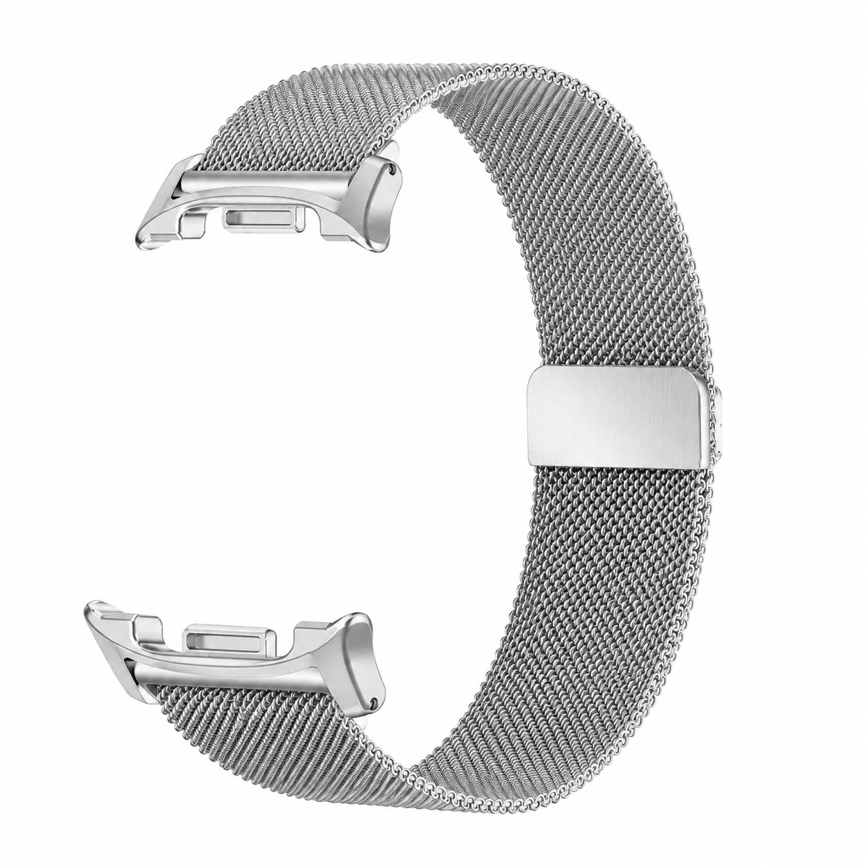 GalaxyMesh Pro silver magnetic mesh band for Samsung Galaxy Watch9, Watch8 and Watch8 Classic