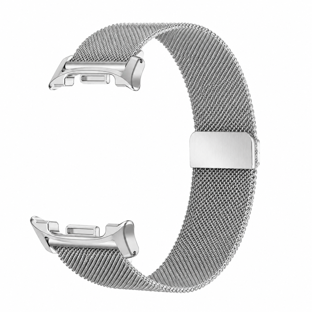GalaxyMesh Pro silver magnetic mesh band for Samsung Galaxy Watch9, Watch8 and Watch8 Classic