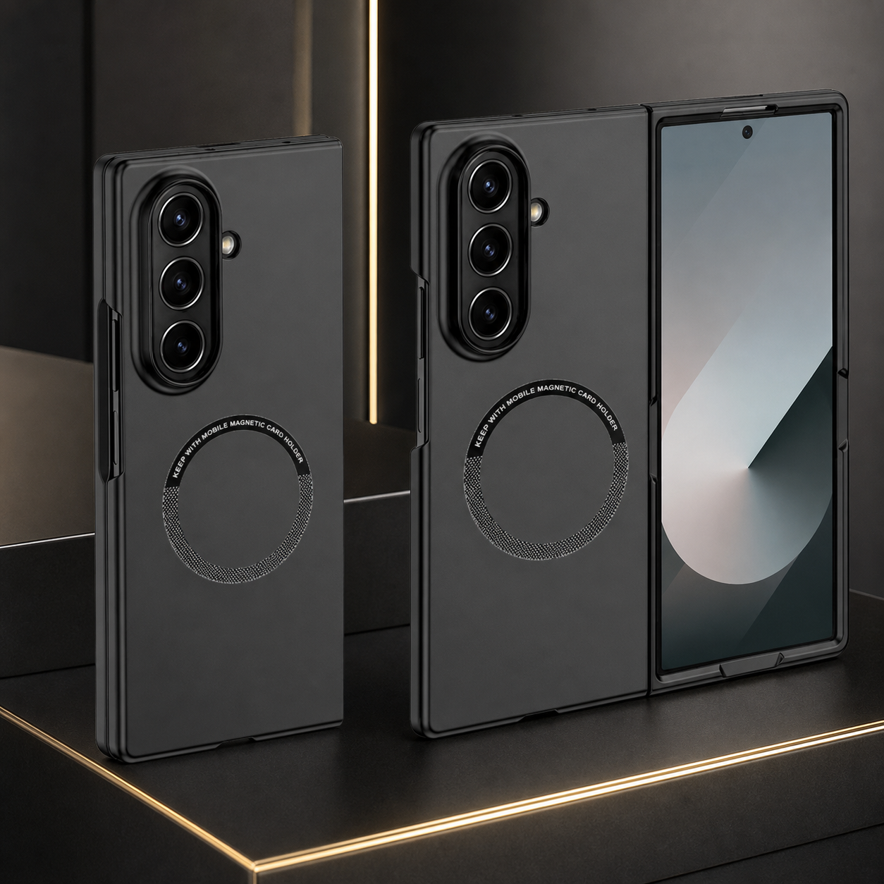 Macaron Frost Magnetic Case for Samsung Galaxy Z Fold 8 — product view 4