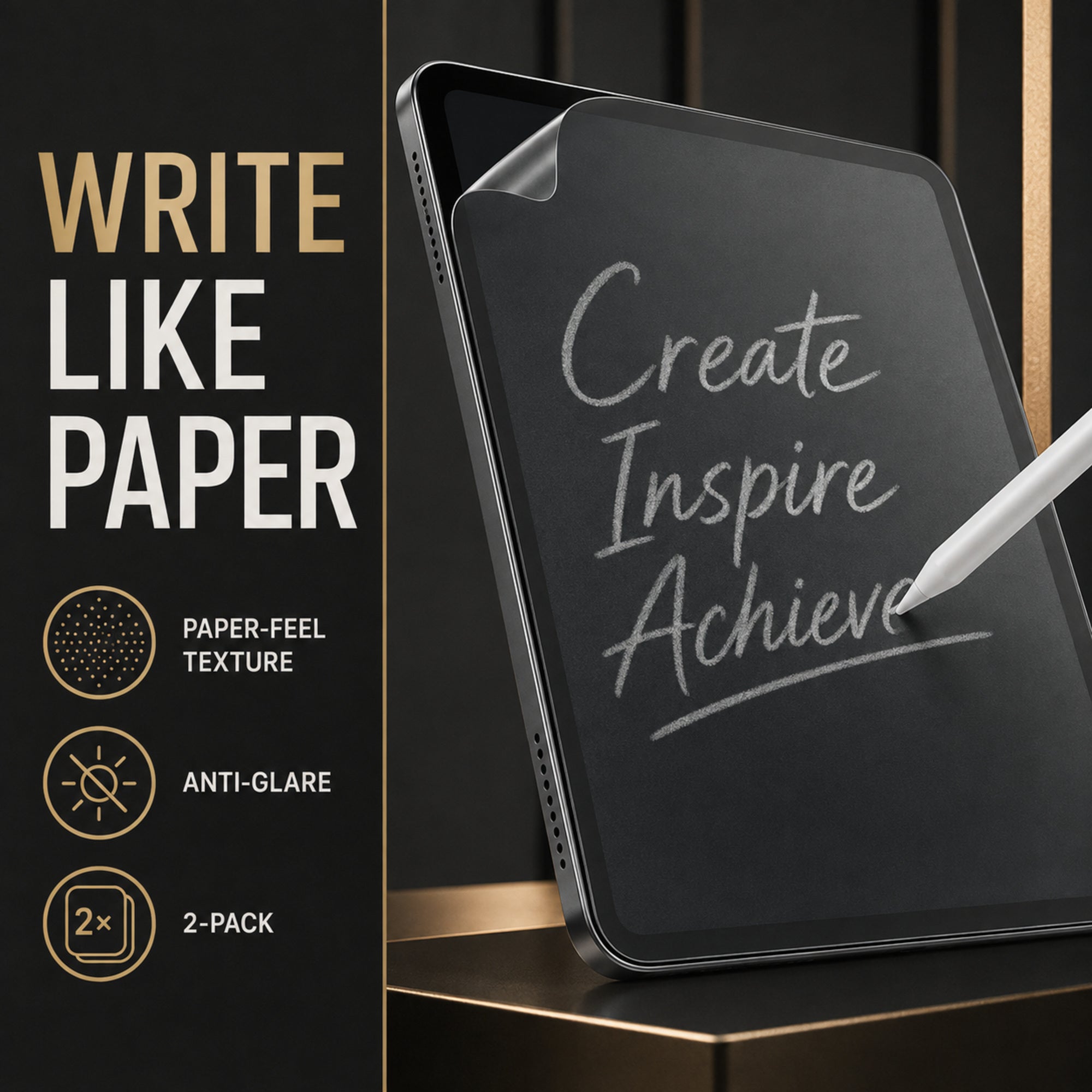 PaperTouch Pro Matte Paper-Feel Screen Protector 2-Pack for iPad — product view 17