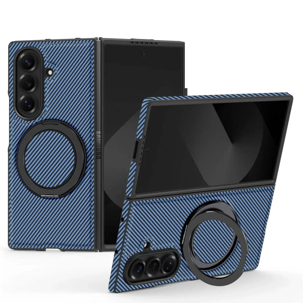 RhinoGuard CarbonArc — Samsung Galaxy Z Fold MagSafe Stand Case — product view 8