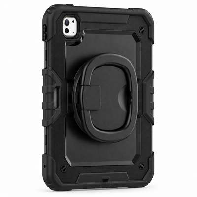 RhinoGuard Traverse 360 — Rugged iPad Case with Carry Handle & Shoulder Strap