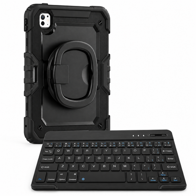 RhinoGuard Traverse 360 WorkForce — iPad Case + 10-inch Wireless Keyboard Bundle