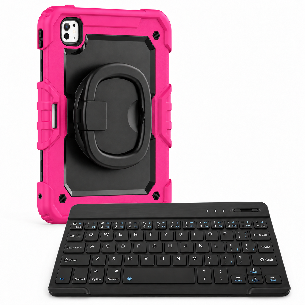 RhinoGuard Traverse 360 workforce rose bundle with black ring handle; model-specific case openings vary.
