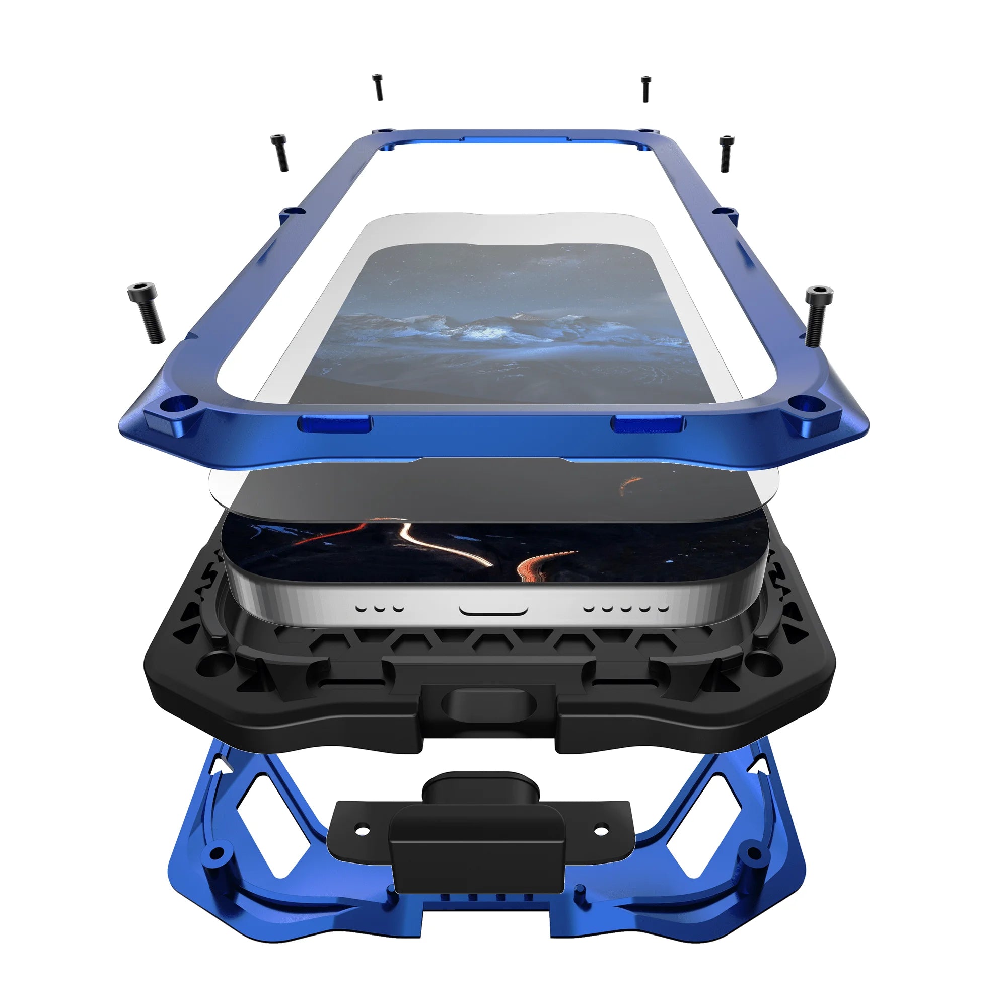 RhinoGuard Vanguard — Google Pixel Metal Case with Built-In Screen Defense — product view 8